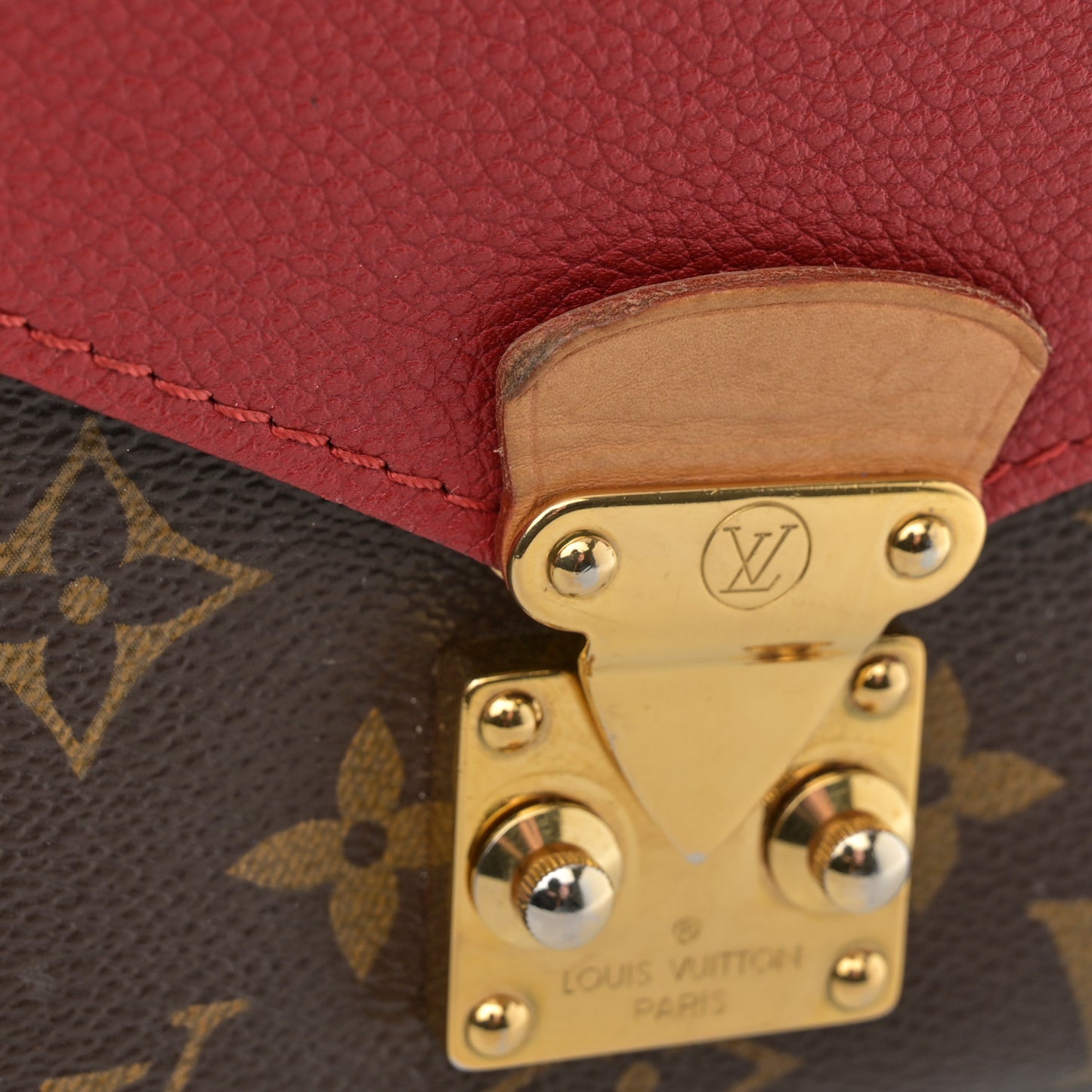 Monogram Pallas Chain Cherry