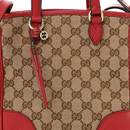 Gucci Monogram Small Bree Tote Red 8 of 10