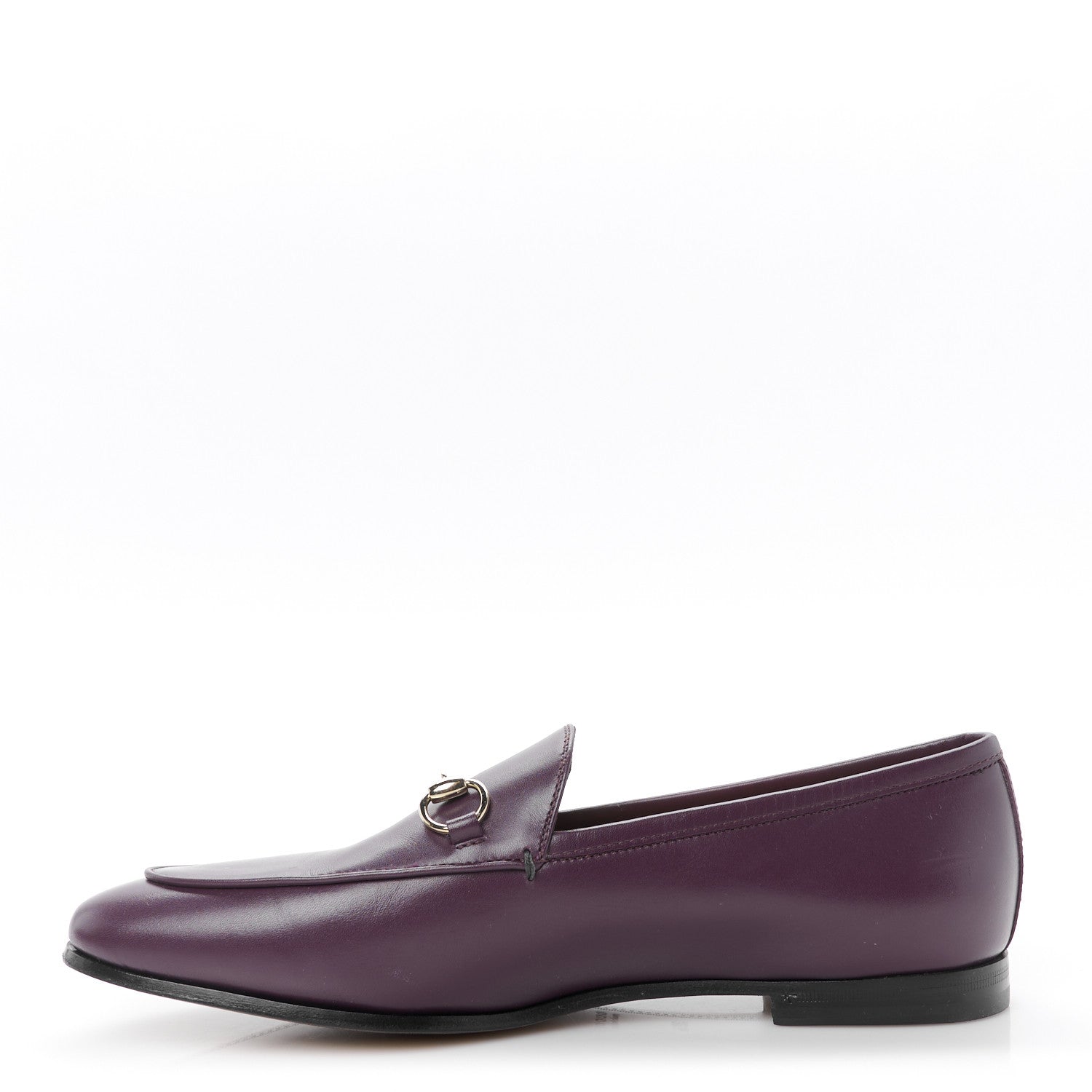Gucci Betis Glamour Calfskin Womens Jordaan Loafers 38.5 Rosso Ancora 1 of 9