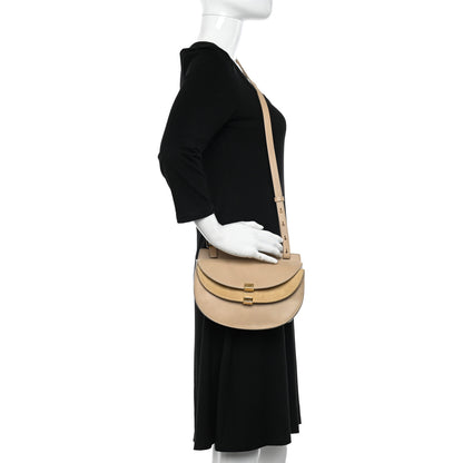 Chloe Calfskin Mini Georgia Crossbody Bag Beige 2 of 17