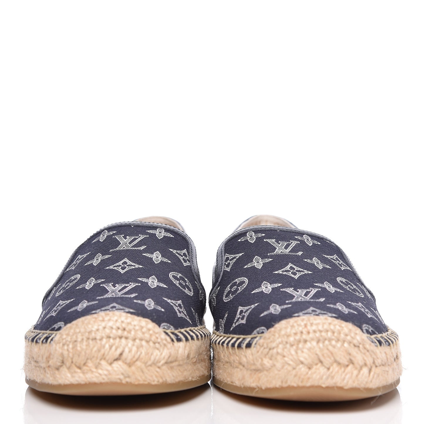 Canvas Monogram Mens Bidart Espadrilles 6 Marine