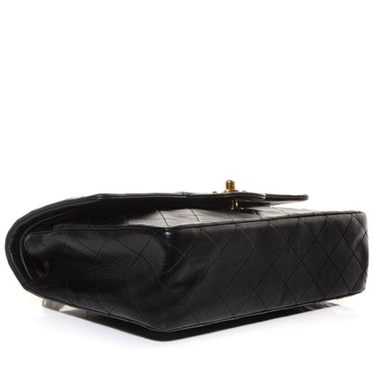 Chanel Lambskin Quilted Medium Double Flap Black 4 of 8