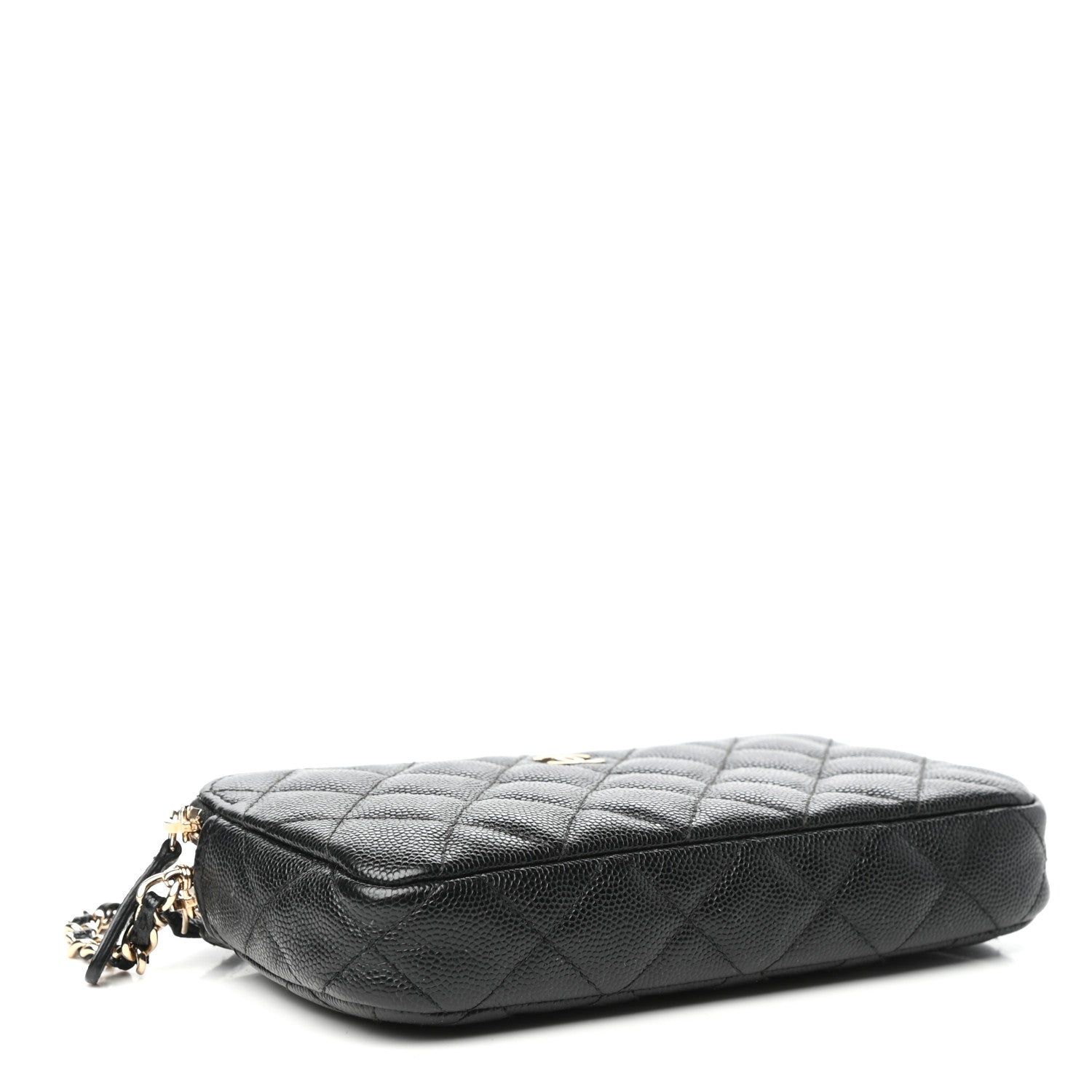 Chanel Caviar Quilted Small Clutch With Chain Black 4 of 10