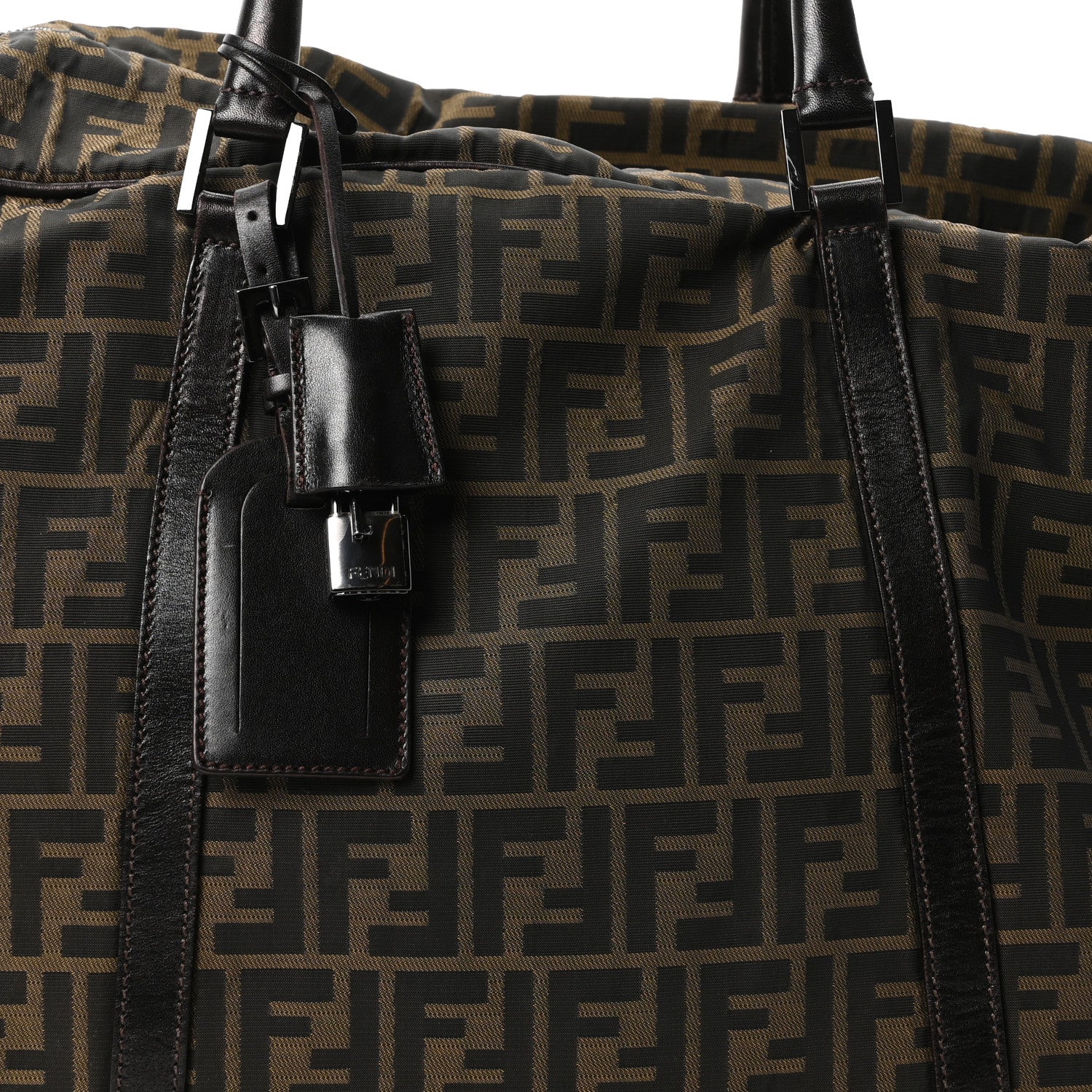 Fendi Zucca Duffle Bag Tobacco 11 of 16