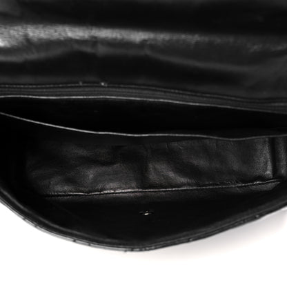 Chanel Patent Quilted Maxi Single Flap Black 5 of 11