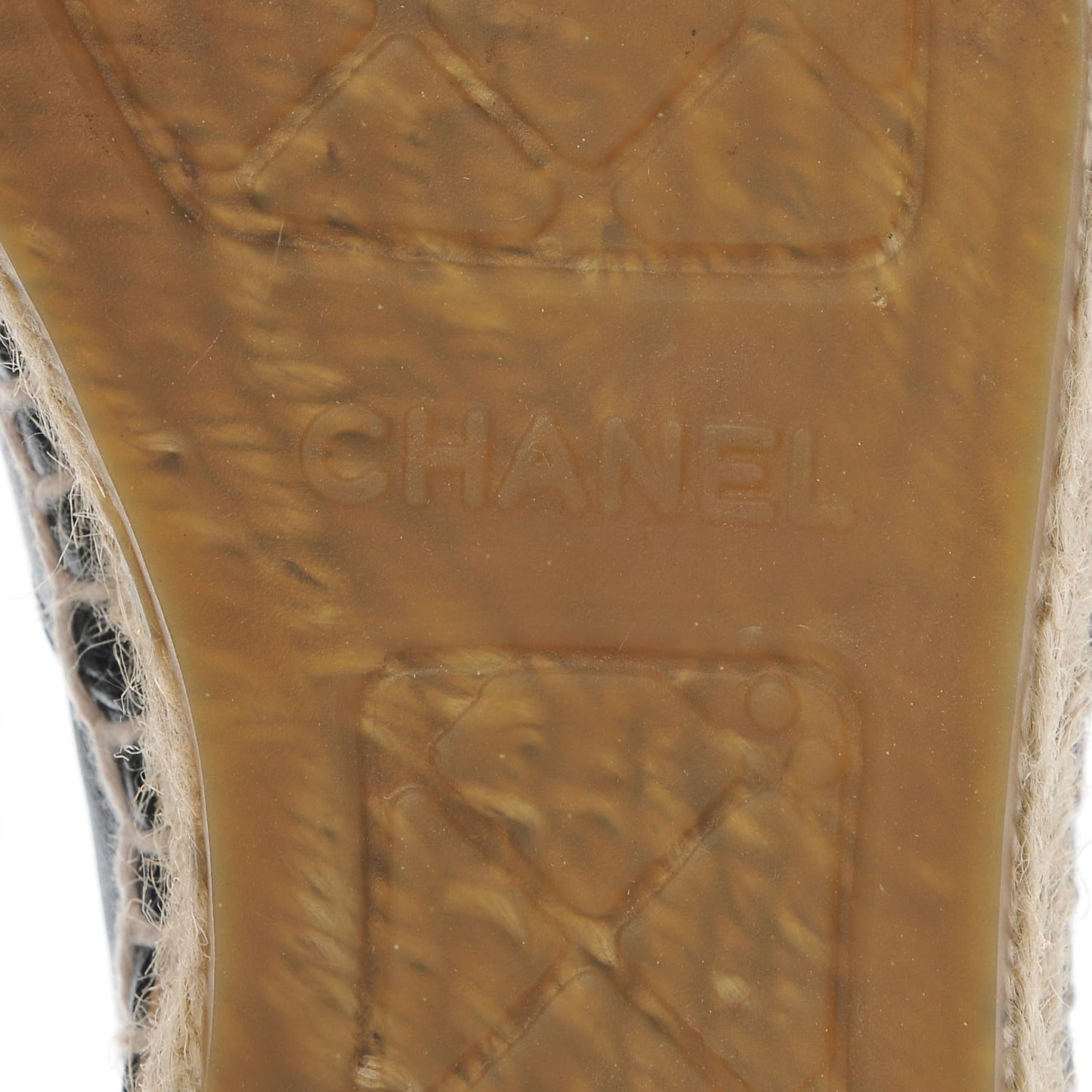Lambskin CC Espadrilles 38 Black