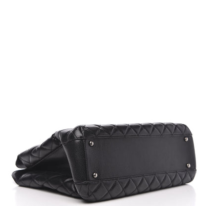 Chanel Caviar Quilted City Shopping Tote Black 4 of 13