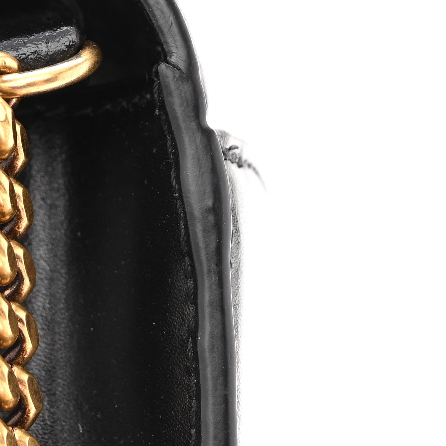Balenciaga Shiny Box Calfskin Hourglass Chain Bag Black 10 of 10
