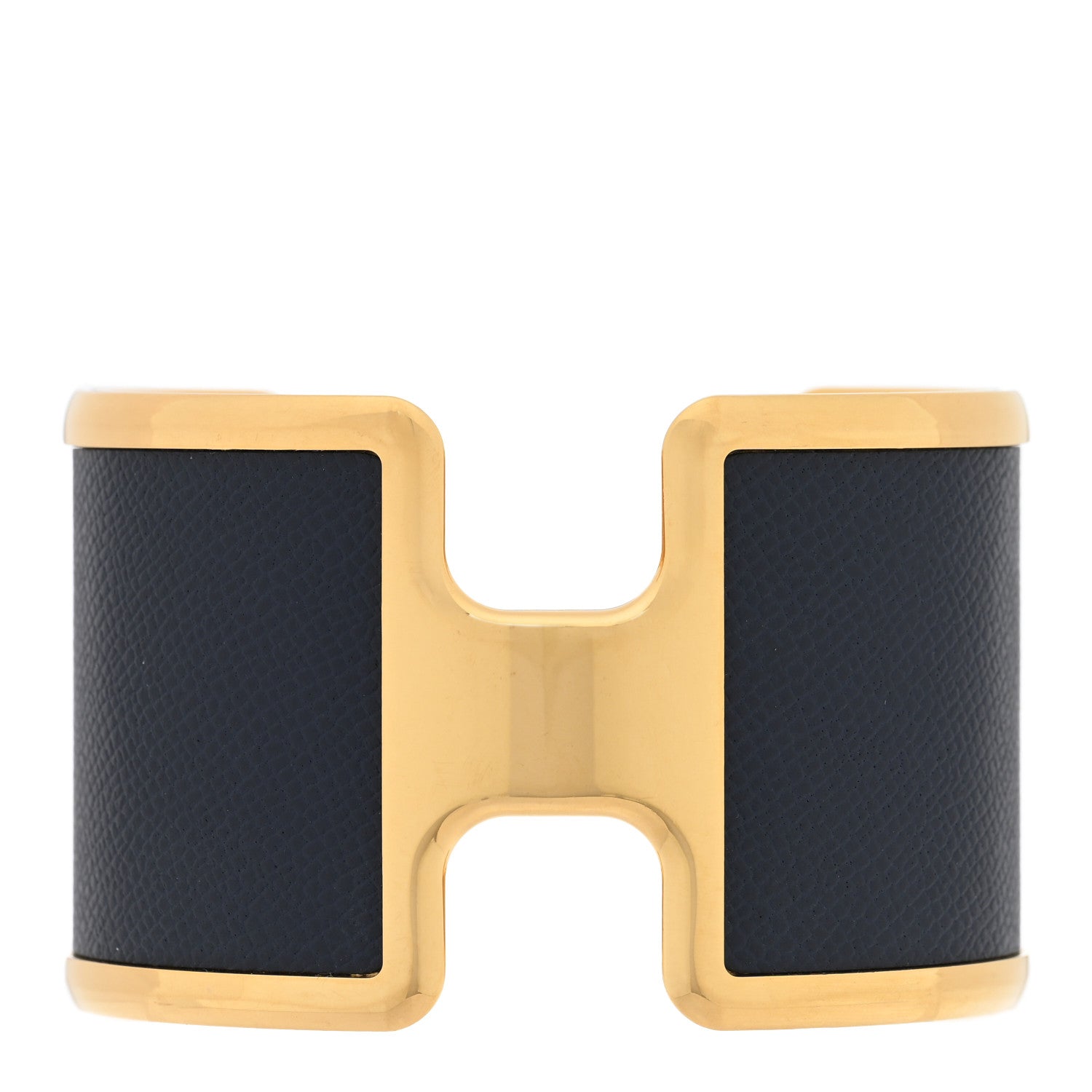 Hermes Epsom Olympe Cuff Bracelet Black 1 of 4