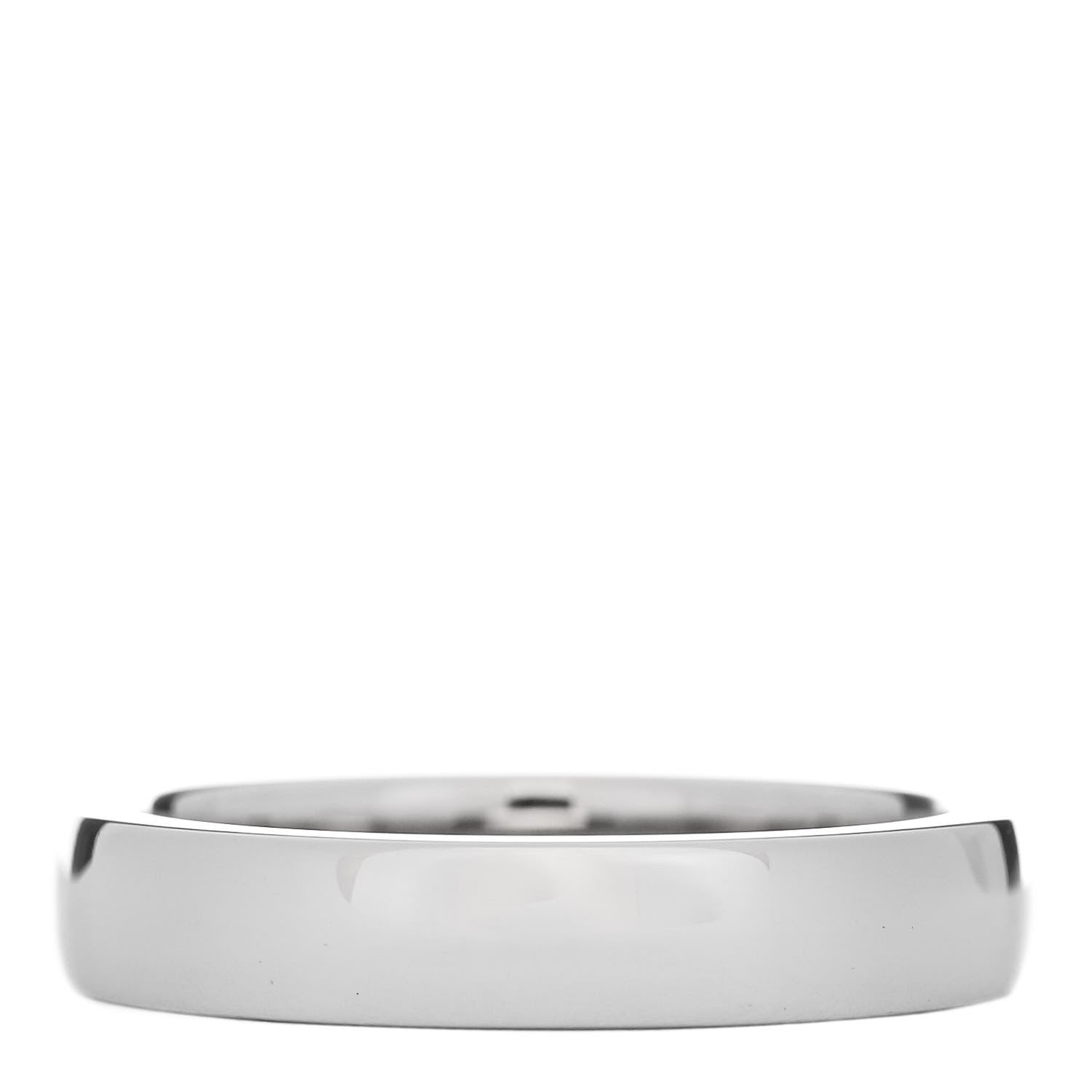 Harry Winston Platinum Diamond Vertical Row Wedding Band Ring 57 8 3 of 5