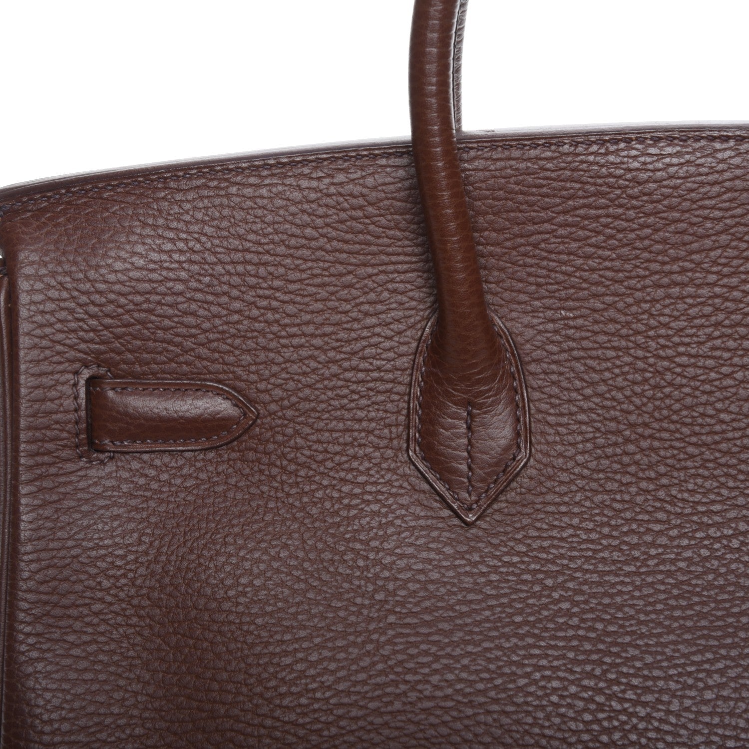 Hermes Ardennes Birkin 35 Chocolate 8 of 25