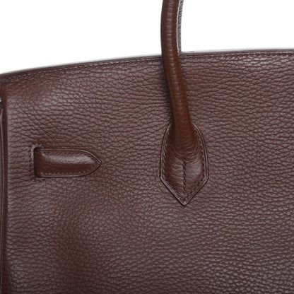 Hermes Ardennes Birkin 35 Chocolate 8 of 25