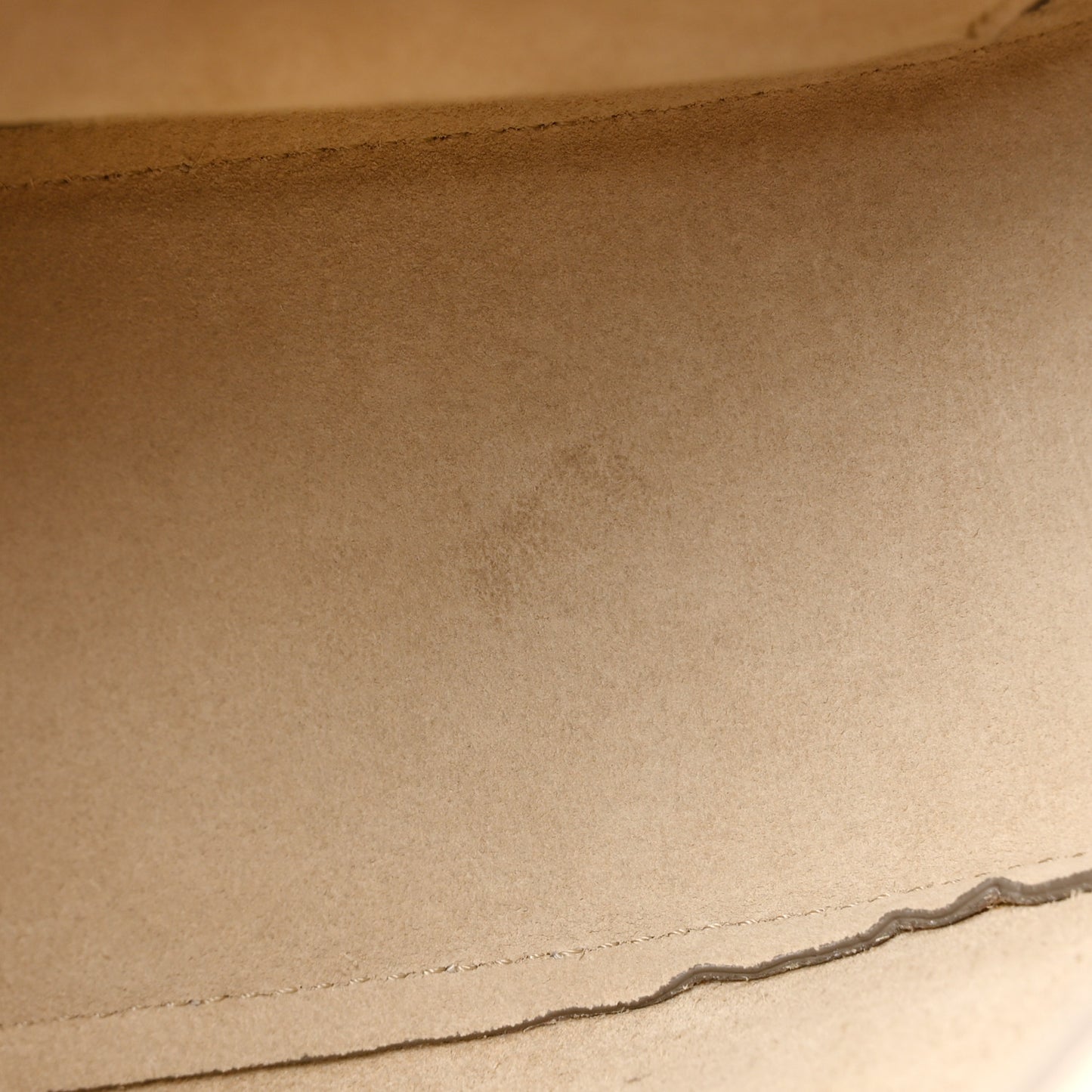 Grained Lambskin Mini Drew Shoulder Bag Abstract White