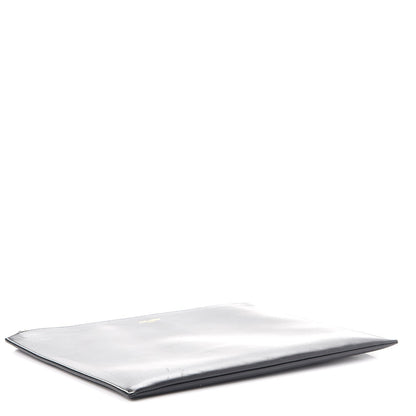 Saint Laurent Calfskin Zipped Clutch Black 4 of 12