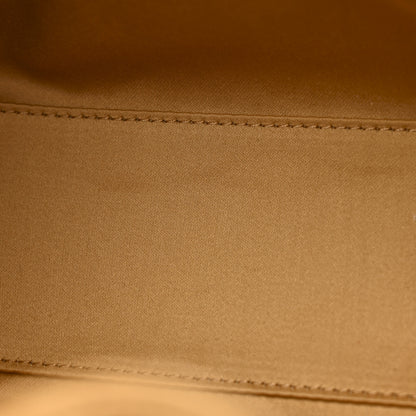 Chanel Suede Quilted Mini Chanel 25 Handbag Beige 11 of 12