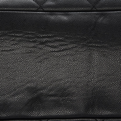 Chanel Soft Caviar Quilted Large Timeless Tote Black 8 of 13