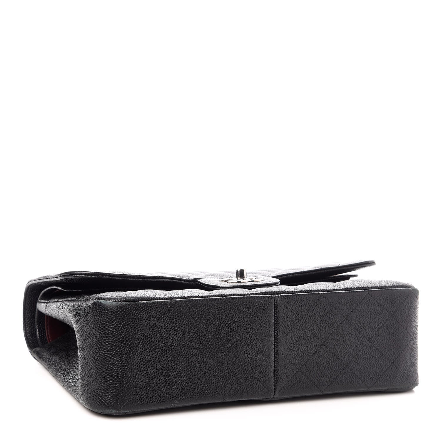 Chanel Caviar Quilted Jumbo Double Flap Black 4 of 13