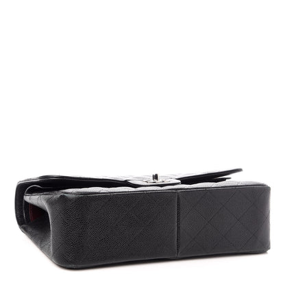 Chanel Caviar Quilted Jumbo Double Flap Black 4 of 13