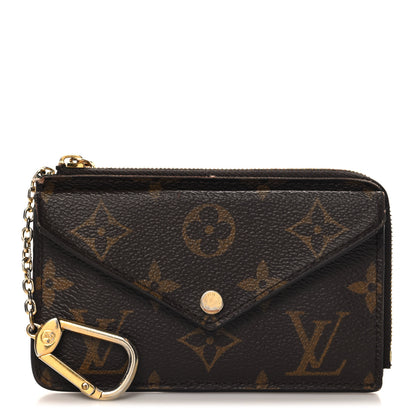 Louis Vuitton Monogram Recto Verso Card Holder Black 1 of 6