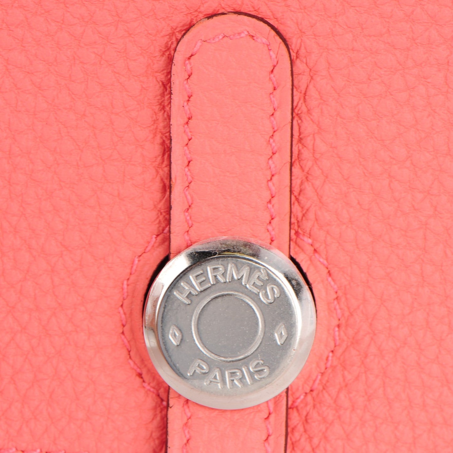 Togo Dogon Recto Verso Wallet Rose Candy