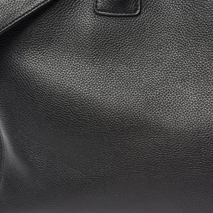 Chanel Calfskin Cerf Executive Shopper Tote Black 14 of 15