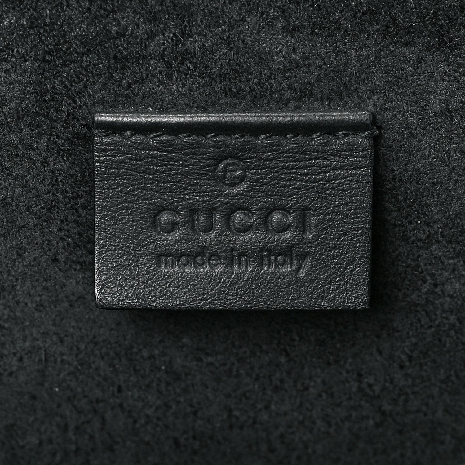Gucci GG Supreme Monogram Medium Dionysus Shoulder Bag Black 6 of 10