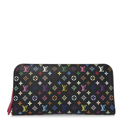 Louis Vuitton Monogram Multicolor Insolite Wallet Black Grenade 1 of 6