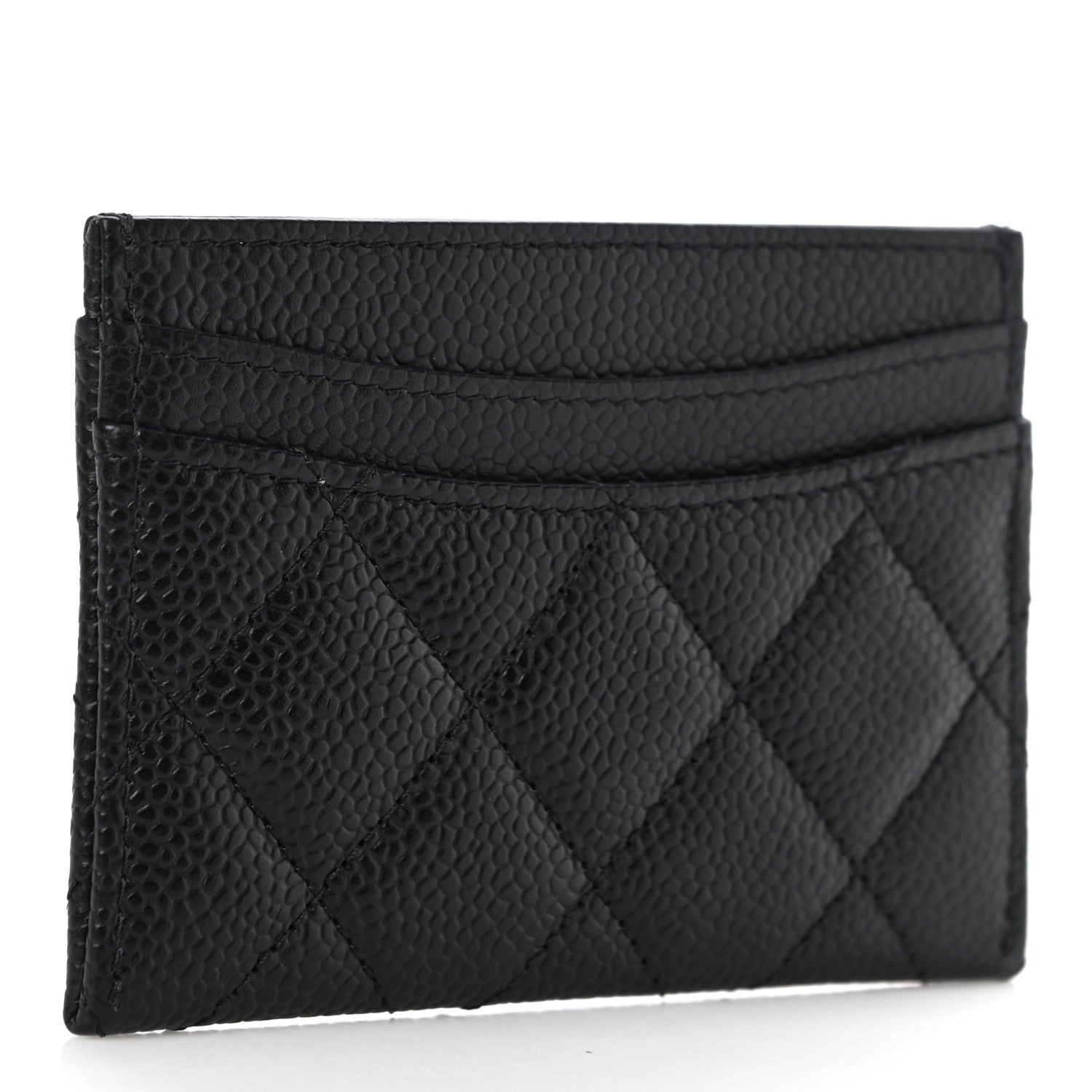 Chanel Caviar Quilted Card Holder Black 3 of 12