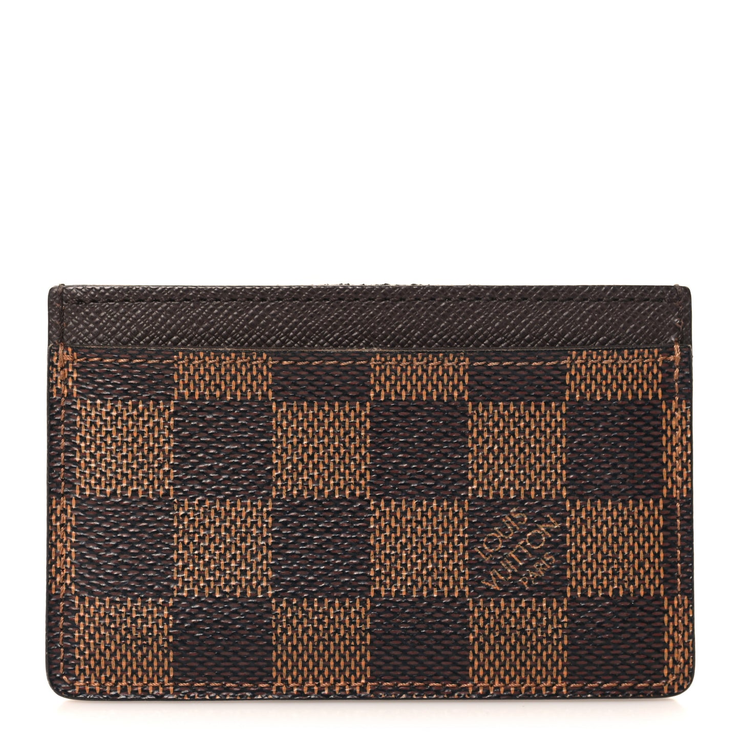 Damier Ebene Card Holder