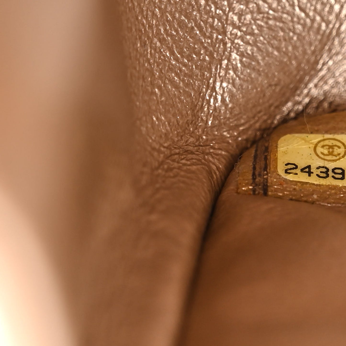 Metallic Calfskin Quilted 2.55 Reissue 226 Flap Dark Gold