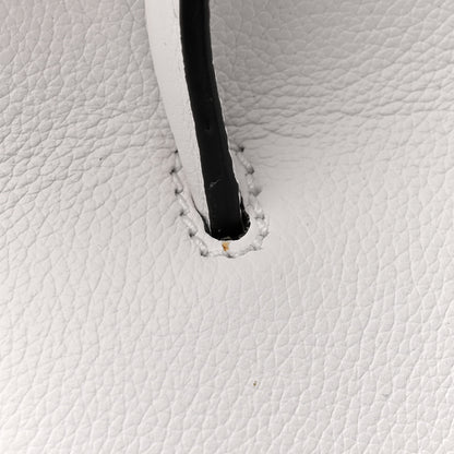 Versace Grained Calfskin Medusa Vanity Case Optical White 13 of 13