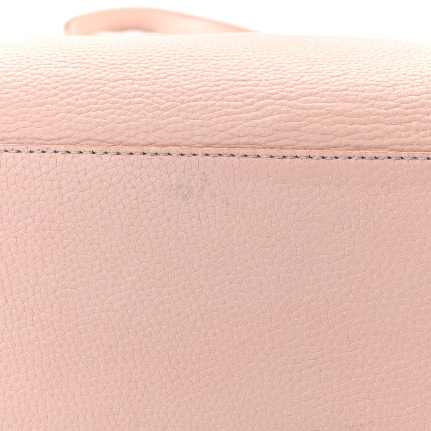 Grainy Calfskin Remington Tote Pale Ash Rose