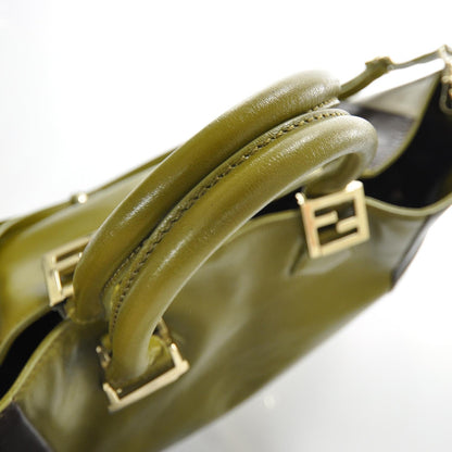 Fendi Leather Colorblock Twins Tote 5 of 12