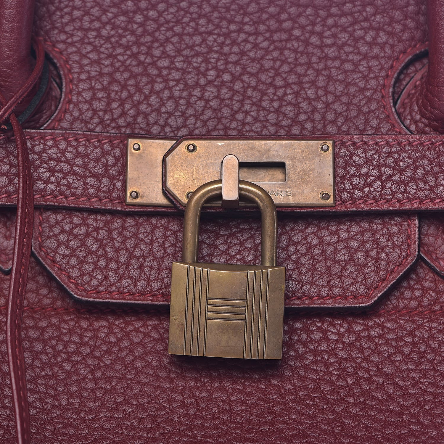 Hermes Fjord HAC Birkin 45 Rouge H 43 of 43