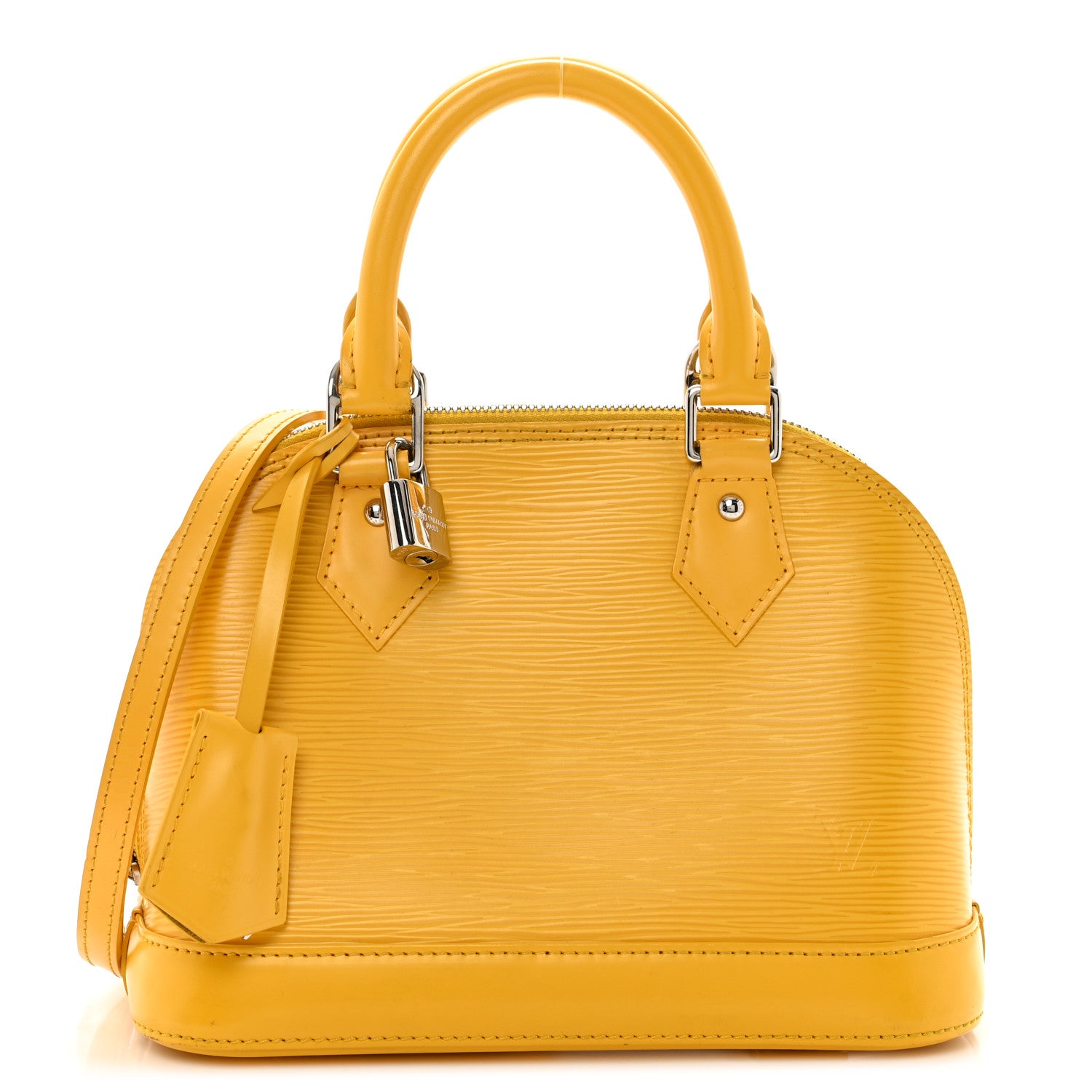 Louis Vuitton Epi Alma BB Citron 1 of 10