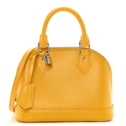 Louis Vuitton Epi Alma BB Citron 1 of 10