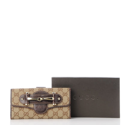 Gucci Monogram Pelham Continental Wallet Brown 10 of 10