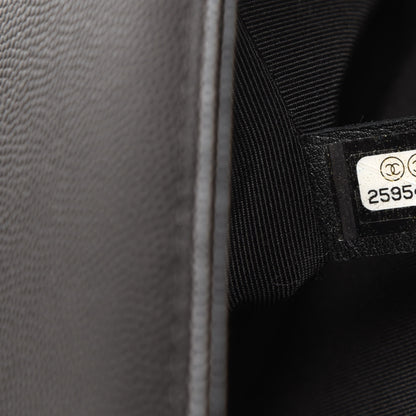 Chanel Caviar Quilted New Medium Boy Flap Black 9 of 11
