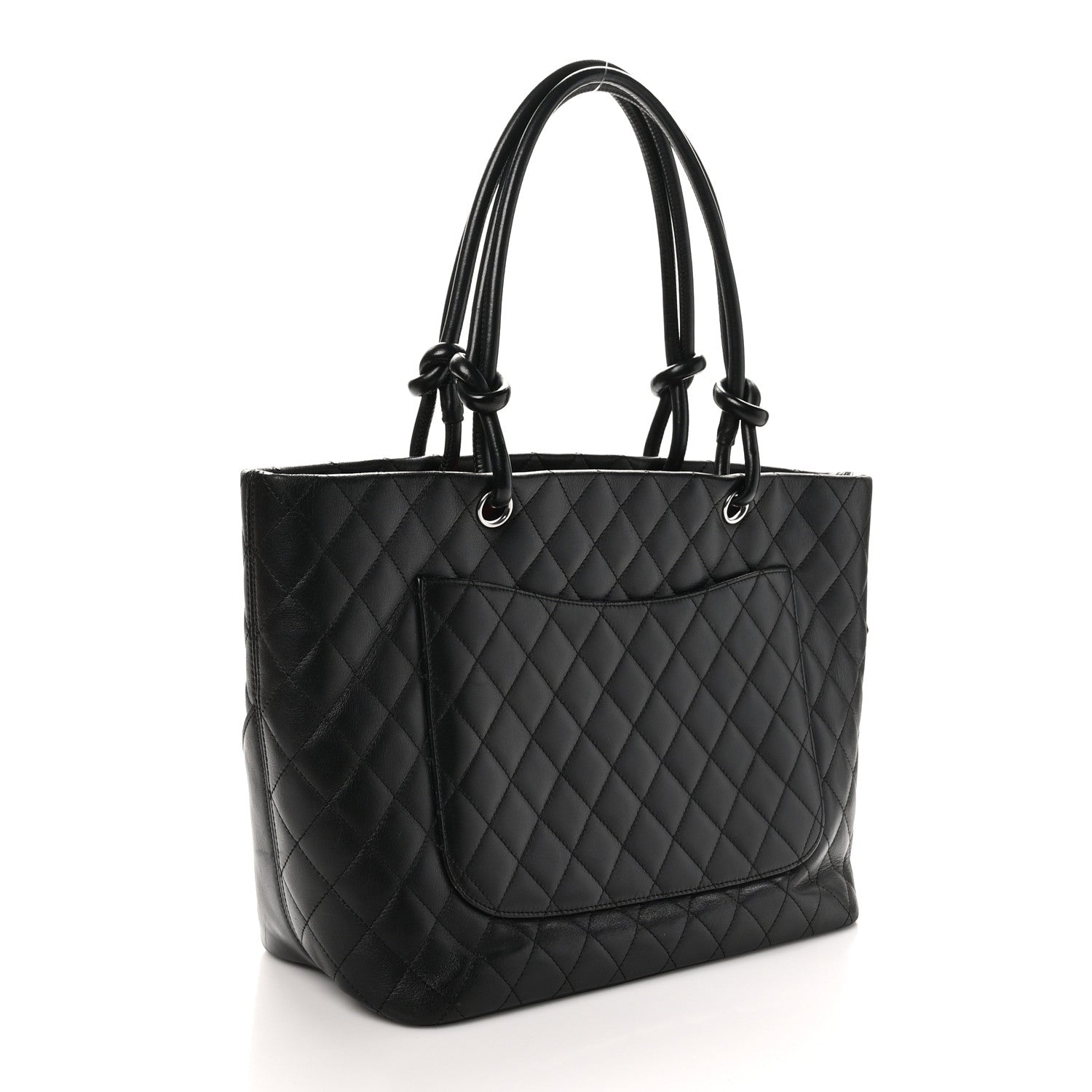 Chanel Calfskin Quilted Large Cambon Tote Black 3 of 10