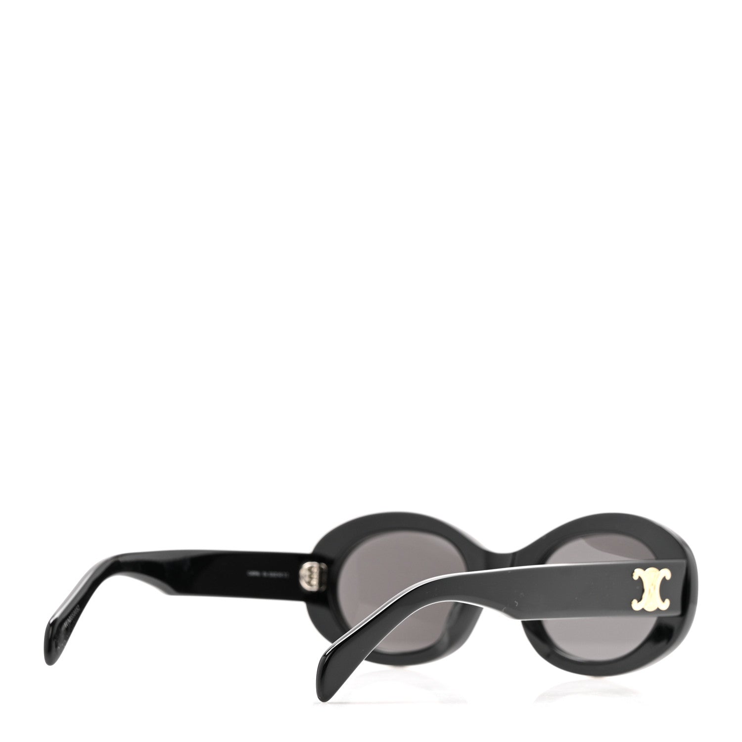 Celine Acetate Triomphe 01 Sunglasses CL 40194U Black 4 of 6