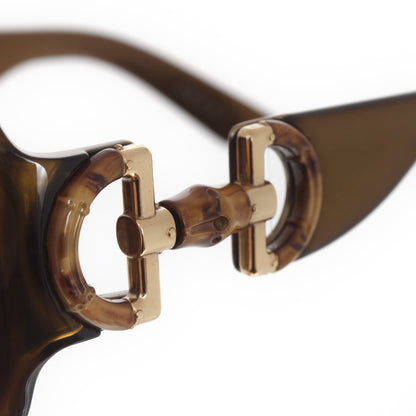 Gucci Bamboo Horsebit Sunglasses Brown 5 of 8