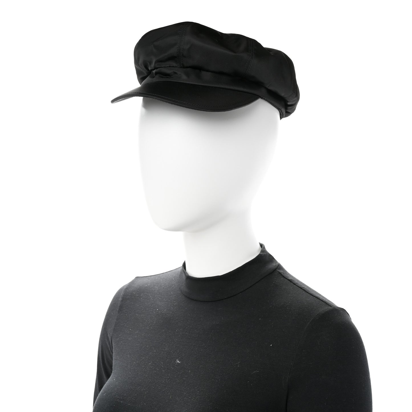 Re-Nylon Newsboy Hat M Black