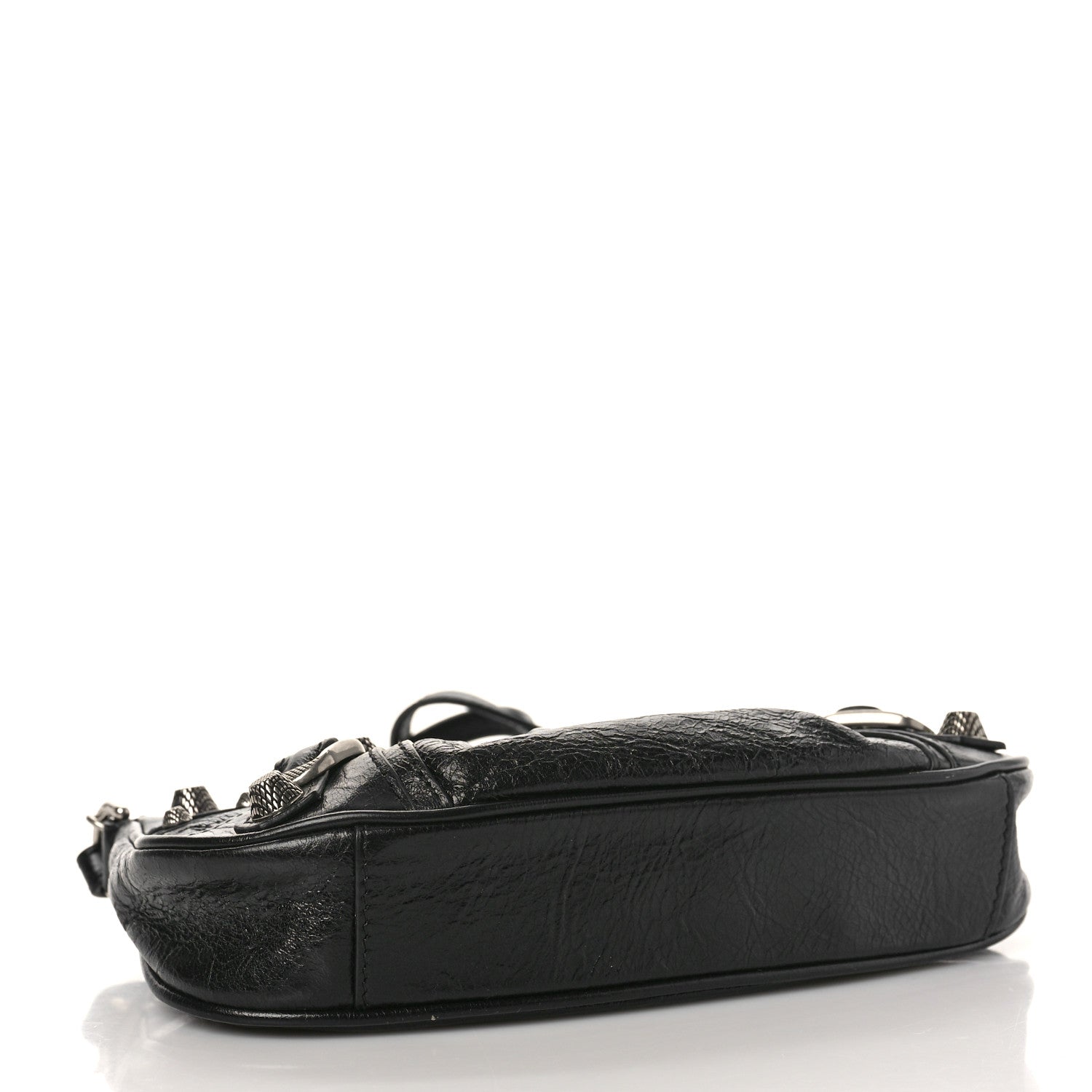 Balenciaga Agneau Arena Le Cagole Mini Purse With Chain Black 4 of 8