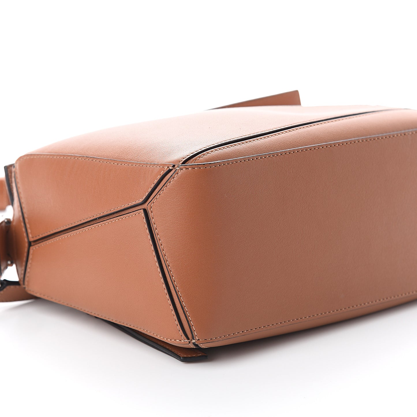 Calfskin Small Puzzle Bag Tan