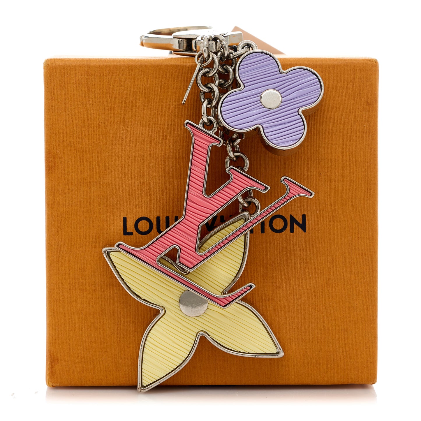 Fleur d'Epi Bag Charm Tri-Color