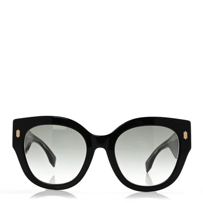Fendi Acetate Cat Eye Sunglasses FF0452/F/S Black 2 of 8