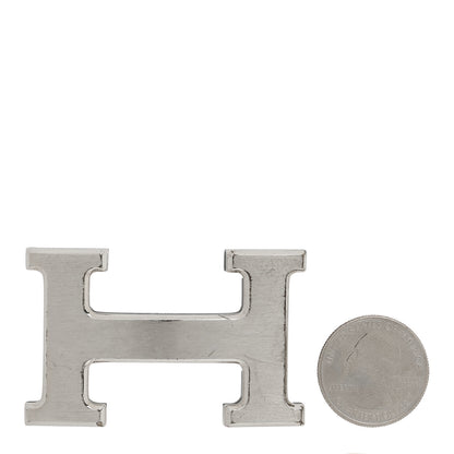 Hermes Polished Palladium 32mm H Belt Buckle Silver 2 of 4