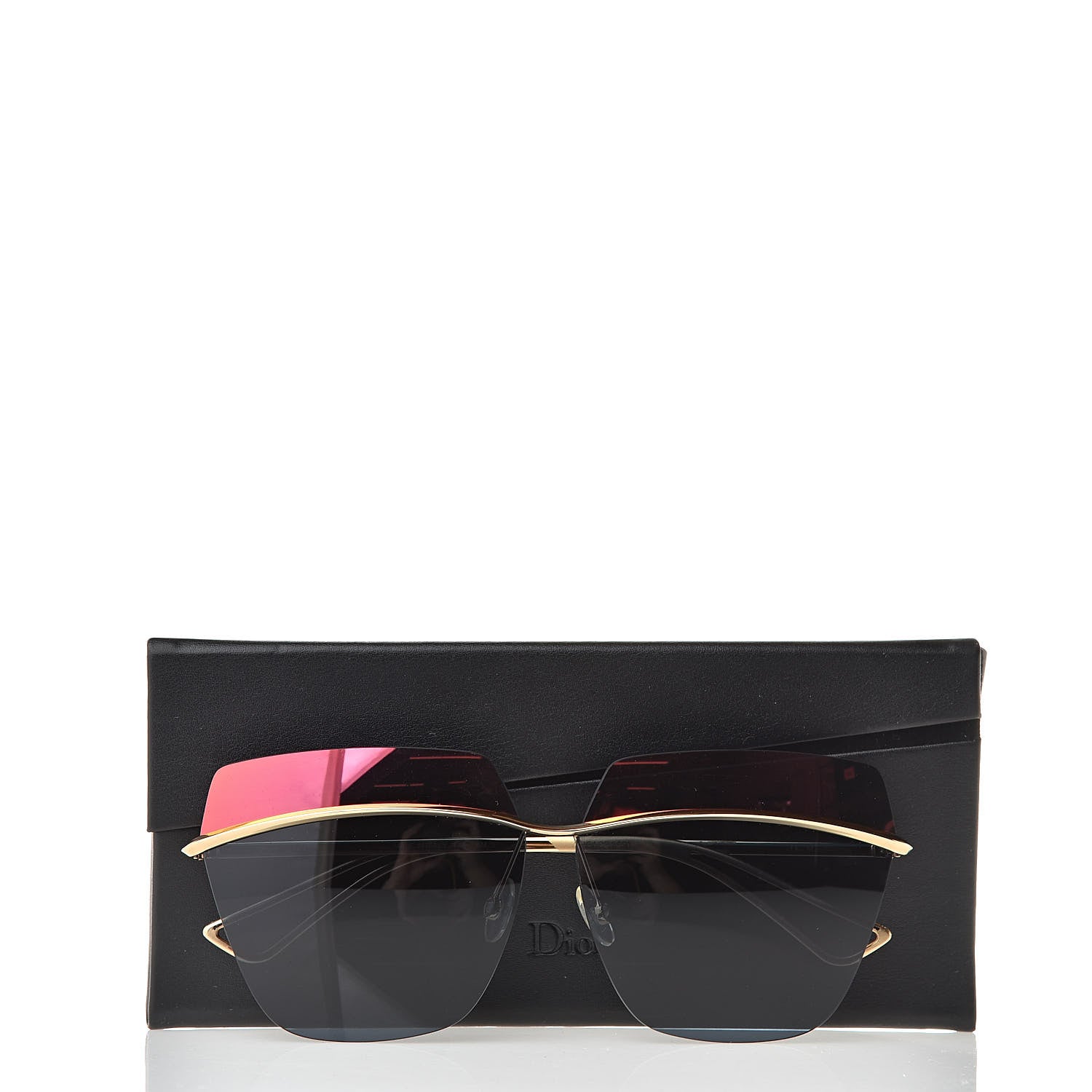 Christian Dior Metal DiorMetallic Sunglasses Orange Blue 9 of 9