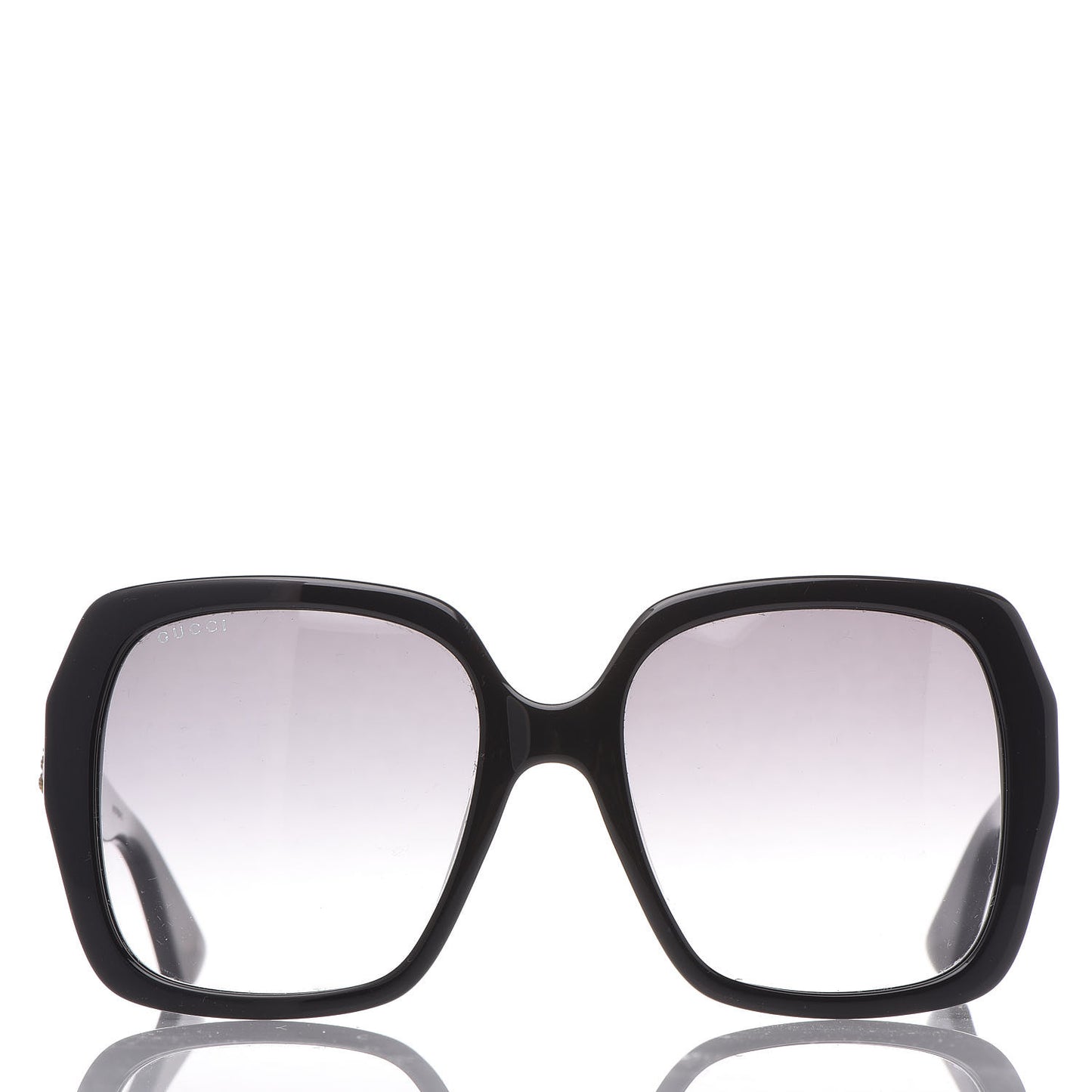 Acetate Square Frame GG0096S Sunglasses Black