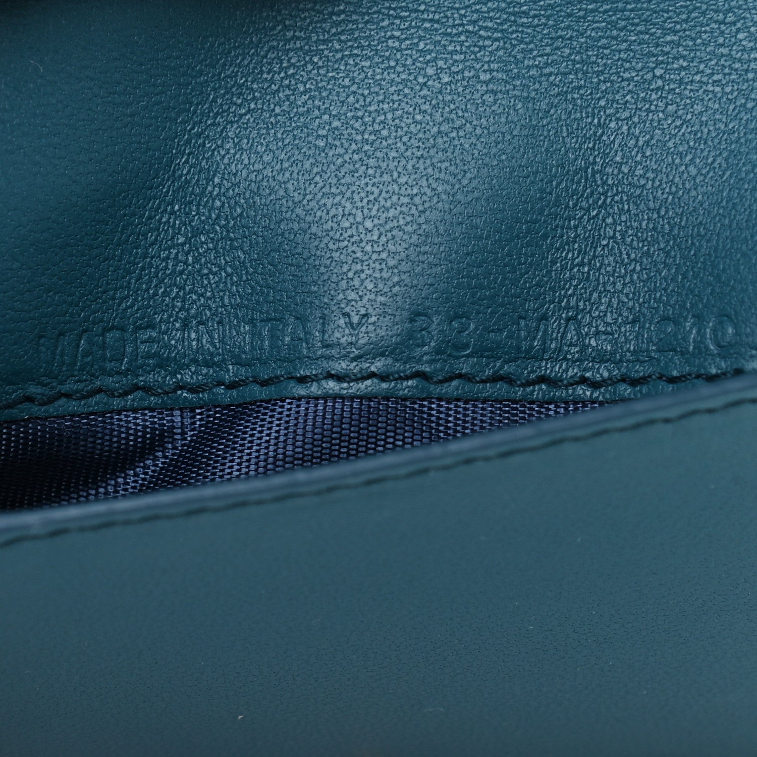 Christian Dior Lambskin Cannage Small Lady Dior Flap Card Holder Deep Ocean 7 of 7